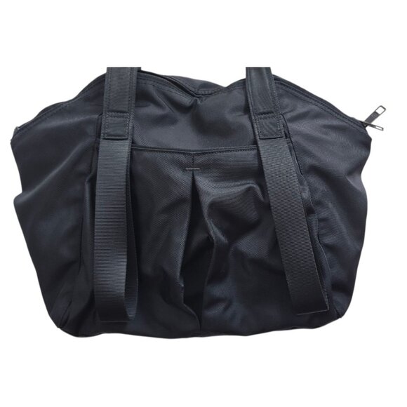 Lululemon Athletica Free to Be Sports Bag Duffle Luggage Gym Tote Black Yoga - Picture 3 of 16